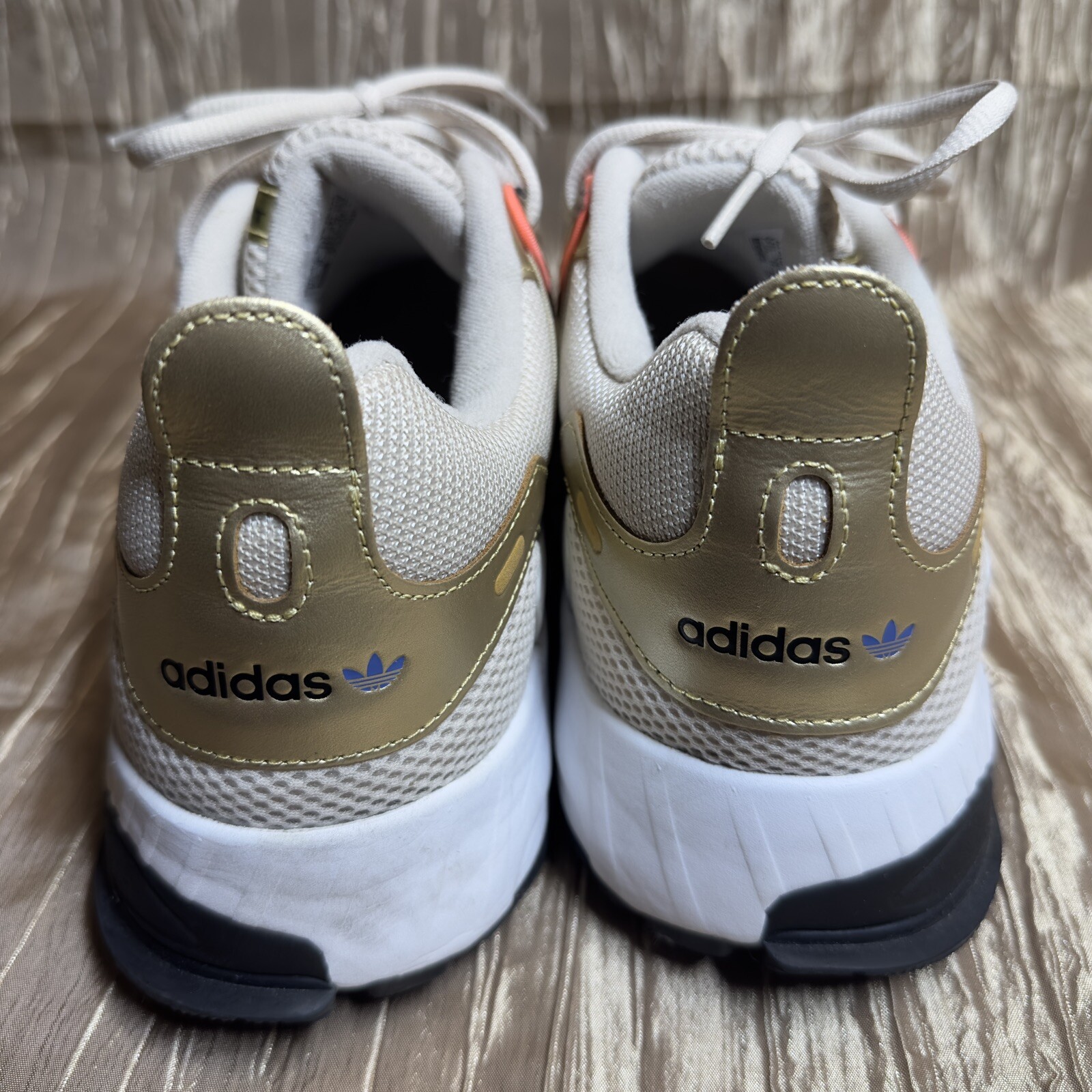 Adidas Originals EQT Gazelle Size 9.5 Gold Tan Or… - image 5