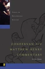 Zondervan NIV Matthew Henry Commentary - Hardcover By Henry, Matthew - GOOD