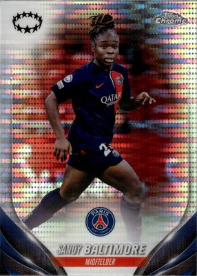 Sandy Baltimore - Pulsar Refractor - Topps UWCL Chrome 2023/24