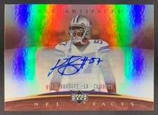 Kevin Burnett 2007 Upper Deck Artifacts NFL Facts Auto Cowboys