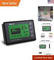 500A Battery Monitor, Tester with Shunt, Battery Meter Power System