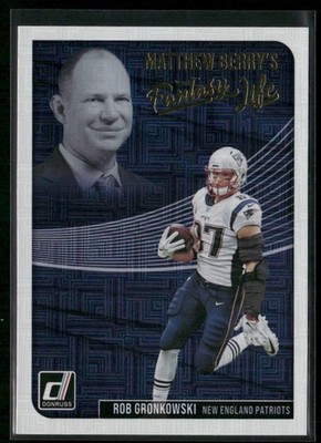 2018 Donruss - Matthew Berry's Fantasy Life #MBF14 Rob Gronkowski