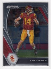 Sam Darnold 2021 Panini Prizm Draft Picks USC Rookie Card #29. rookie card picture