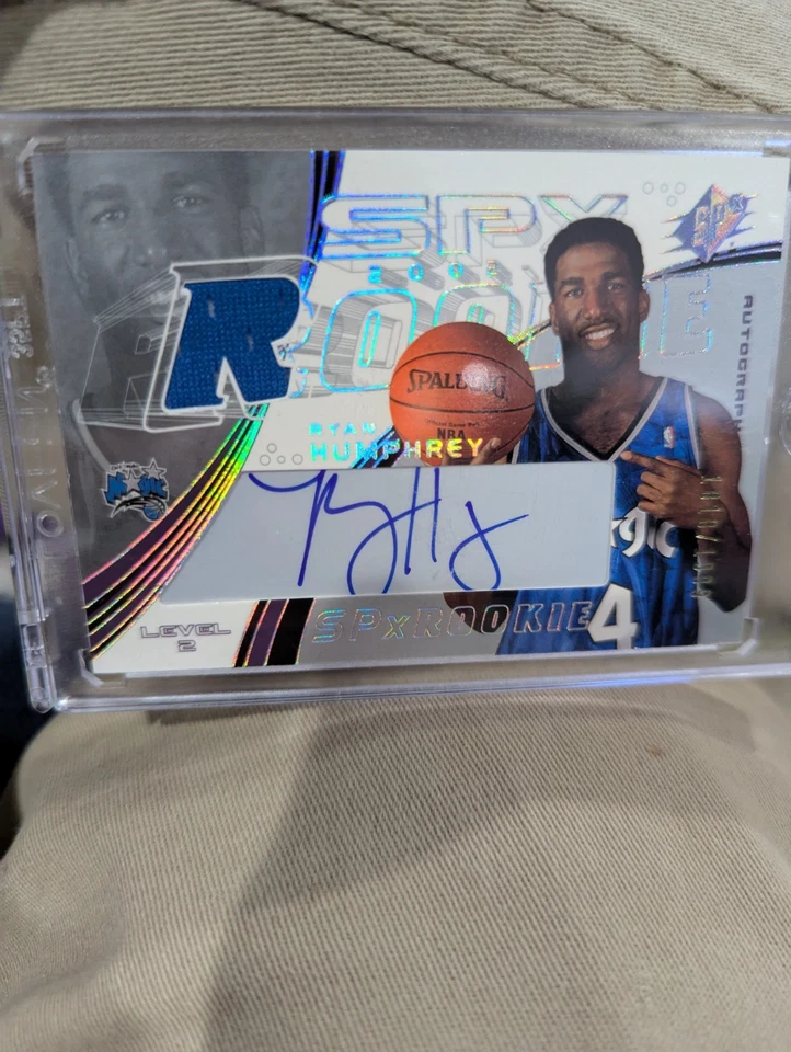 2002-03 SPx - SPx Rookie Level 2 Ryan Humphrey #117 /1999 (AU, MEM, RC) - Image 2 of 4