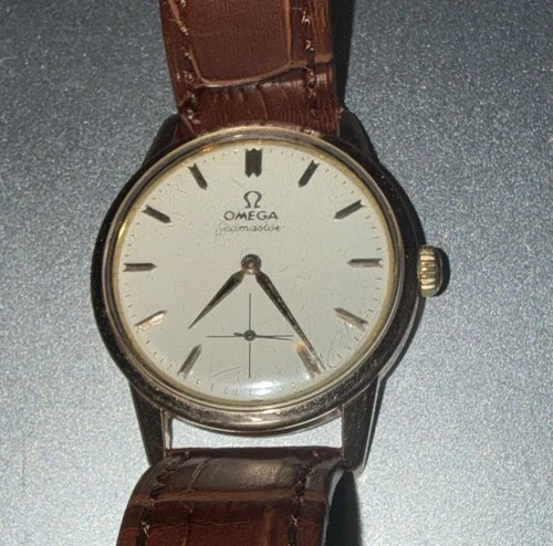Vintage Omega Seamaster. Manual Wind W/sec hand At 6:00