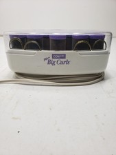 Conair More Big Curls Hot Curlers Rollers with Clips Tested Model CHV12P