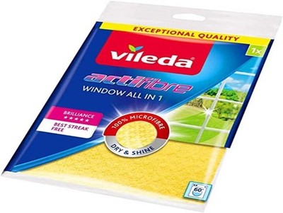 Vileda Actifibre Cloth for Cleaning Glass ? Yellow