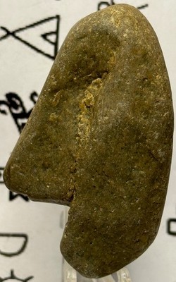 Native American Indian Authentic Stone Effigy Carved Ancient Stone  3.9 oz   VA