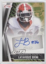 2022 SAGE Low Series Auto Black Latavious Brini #A-LB Auto 2o6
