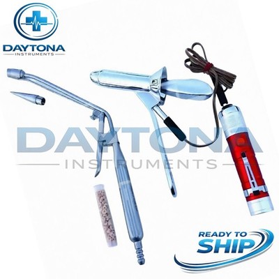 Hemorrhoid Suction Ligator with Proctoscope Anoscope Surgical Instruments