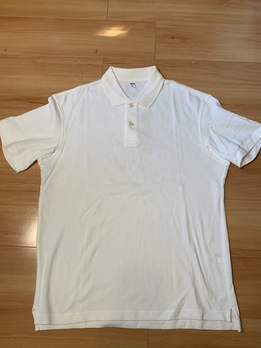 Lot 7 UNIQLO Pique Polo M Print +j jil sander jw anderson theory golf vtg tennis - Picture 2 of 21