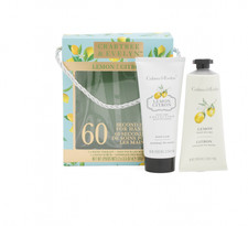Crabtree Evelyn Lemon Citron Hand Therapy hand scrub gift set 3.5oz ea New