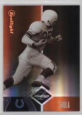 2004 Leaf Limited Spotlight Bronze /100 Don Shula #111 HOF 7v7