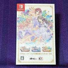 Nintendo Switch Atelier Arland 1 2 3 DX Trilogy Pack Special Edition Japan Used