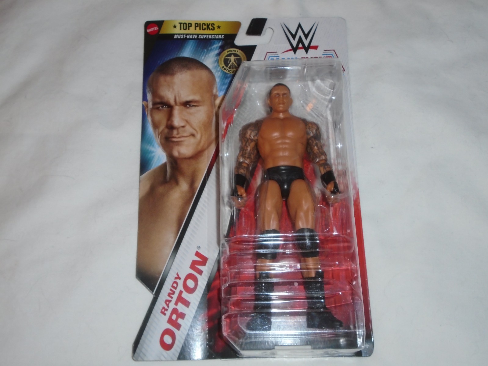 WWE Main Event Randy Orton Top Picks Series 2025  Wrestling Figure Mattel
