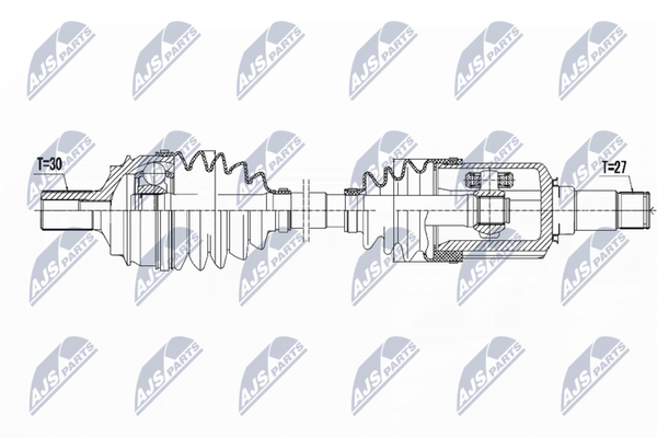 Nty Antriebswelle NPW-ME-038 FüR MERCEDES-BENZ-image