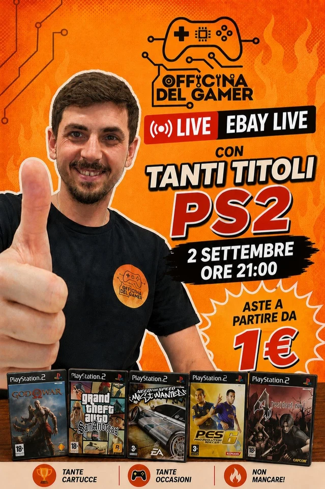 TANTI TITOLI PS2 A PARTIRE DA 1€