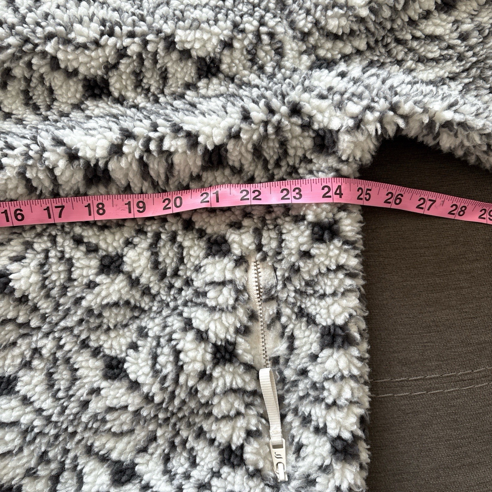 fabletics Women’s Teddy Jacket Button Down . XL - image 4