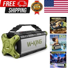 Bluetooth Speaker, 90W Max Outdoor Speaker, Loud Portable Speakers Wireless w...