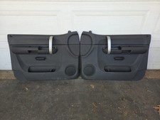 2007-2009 Silverado Sierra Oem Front Interior Door Panels Black Pair
