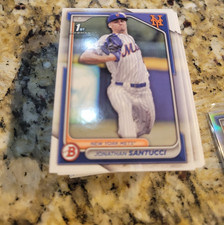 Jonathan Santucci 50 Ct Lot Baseball Card Mets Topps Bowman