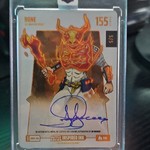 Bo Jackson Battle Arena Blast Bone Fire Auto 5/5 155 Power