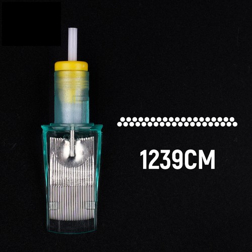 10 Stück Flat Blade Tattoonadeln Glättnadel Stroke Tattoo Cartridge Nadeln - Bild 2 von 24