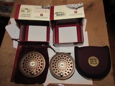STUNNING UNUSED HARDY GOLDEN JLH ULTRALITE 8/9 TROUT FLY FISHING REEL SPOOL ETC