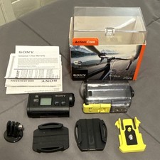 Sony HDR-AS30V Action Cam Helmet/Action Wi-Fi GPS SteadyShot with Accessories