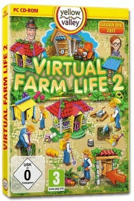 YIMOJI Virtual Farm Life 2 PC Simulation Deutsch ab 3 Jahren CD-ROM Farmspiel