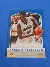 2012-13 Andrew Nicholson ROOKIE RC Panini #221