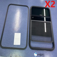 2 Pack 35 x 22 x1-1/2" Wall Vertical Sliding RV Window Cargo Trailer W/Trim Kit