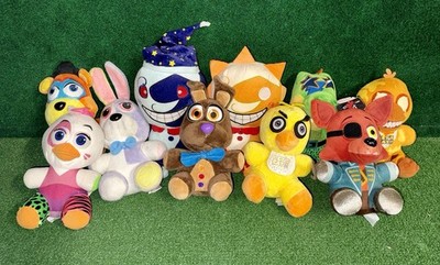 5 Nights At Freddys Plush Lot of 10. Pre Owned Good Condition