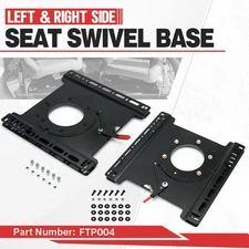 Pair LH+RH Seat Swivel Base For Benz Sprinter/Ford Transit 150/250/350 2002-23