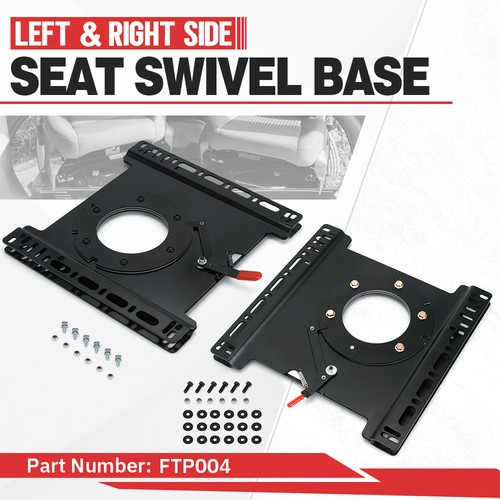 Pair LH+RH Seat Swivel Base For Benz Sprinter/Ford Transit 150/250/350 2002-23