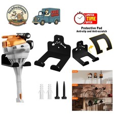 Compact Heavy-Duty Power Tool Hanger for Garden Tools: Easy Install Trimmer Rack