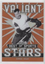 2020 Leaf Best of Sports Valiant Stars Orange 35/50 Gordie Howe #VS-16 HOF qr7