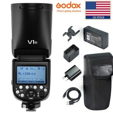 GODOX V1-N Flash for Nikon 76W 2.4G TTL HSS 1/8000 Speedlite with Li-ion Battery