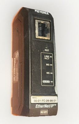 Keyence NU-EP1 Communication Unit EtherNet/IP 24V DC *FREE SHIPPING*.       AH