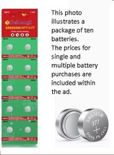 SR626SW LR66 LR626 377 G4  Battery  Buy 2/4/10 or 20  LOW AS 22 