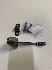 Richelieu 2284ABV Adjustable Wall Handrail Bracket - 4-1/16" Antique Brass