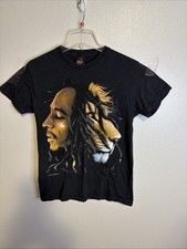 Bob Marley Lion Y2K- Men's S Small Shirt Zion Rootswear Raggae Movie Iconic