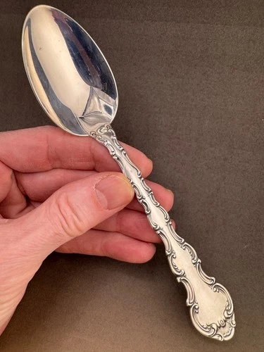 Strasbourg Gorham Sterling Silver Place Soup Spoon 6-3/4" Long in mint condition