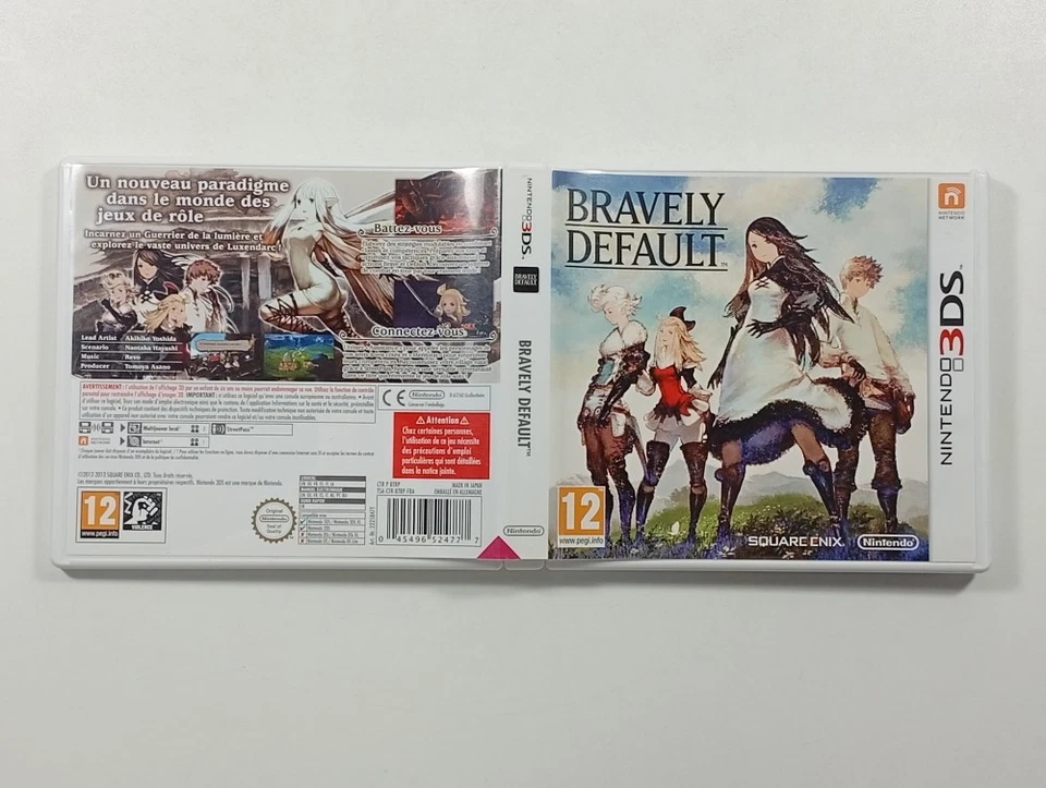BRAVELY DEFAULT NINTENDO 3DS PAL-FRA OCCASION - Photo 2/3