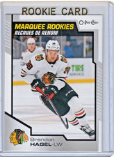 Brandon Hagel 2020-21 O-Pee-Chee Marquee Rookie Card #527. rookie card picture