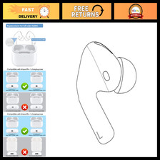 Left Earbud for Apple AirPods Pro 1st Gen - Replacement Part, A2084, Wireless Au