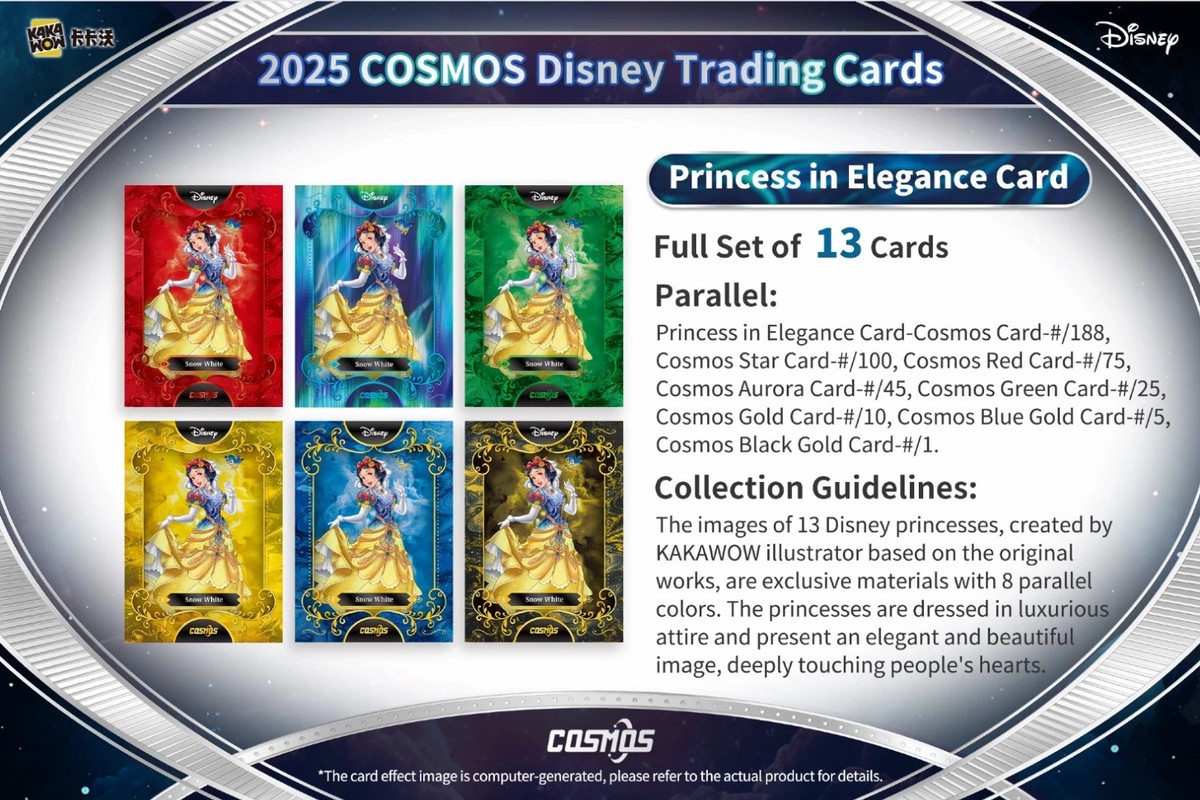 2025 Kakawow COSMOS Disney Trading Cards Factory box（10 packs
