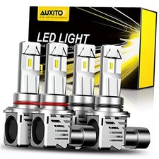 AUXITO Combo de bombillas 9005 9006, 9006/HB-4 y 9005/HB-3/HB3u, 60000LM