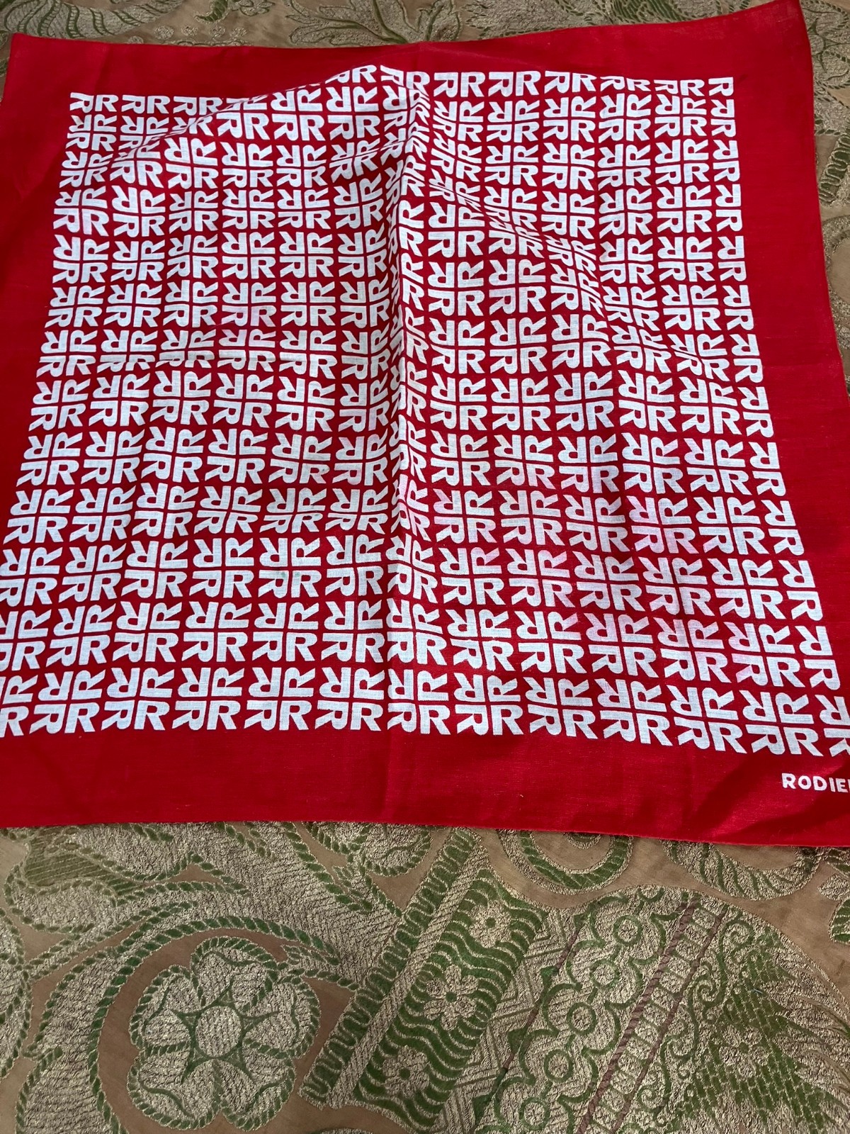 RODIER Paris Cotton Scarf 23