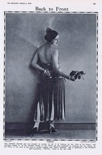 TRINI Spanische Schauspielerin; Schönste Frau der Welt - Antikdruck 1922